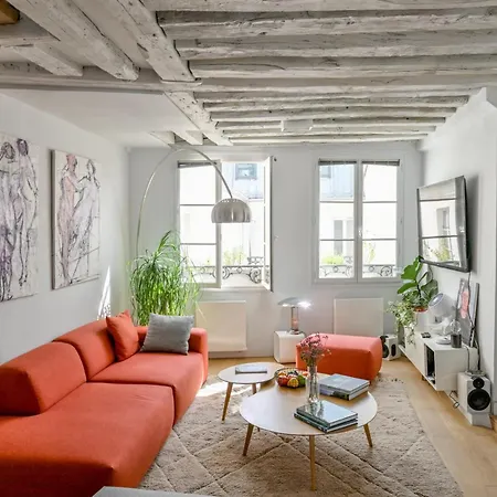 Stunning One-bedroom, Marais - Place Des Vosges