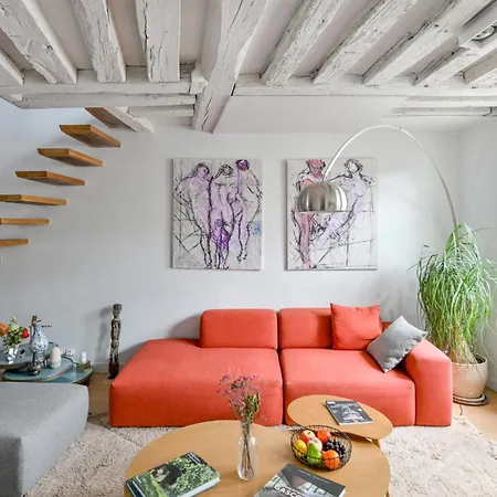 Appartement Stunning One-bedroom, Marais - Place Des Vosges *